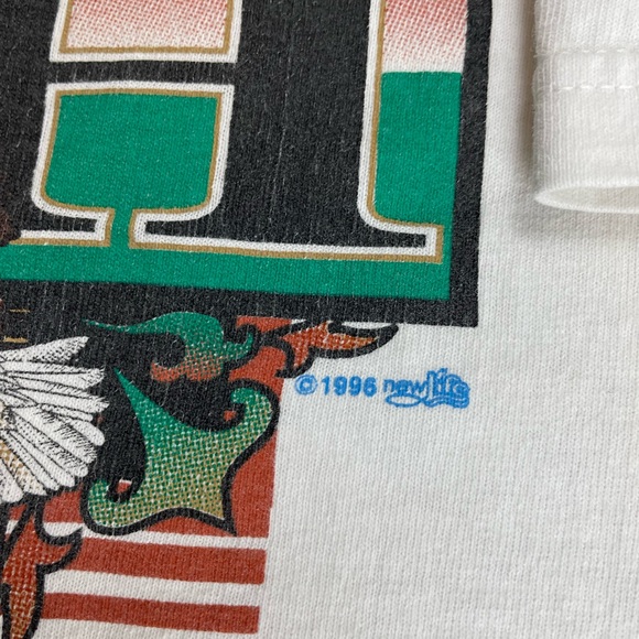 Vintage 1996 Earth Day Animals Nature Earth short sleeve tee shirt - Picture 6 of 14